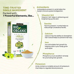 Bio Organic Amla Fruit Powder for Hair Growth and Skin